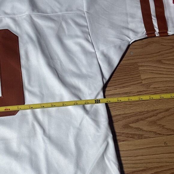 Texas Longhorns Football Jersey Vince Young Rose Bowl Gridiron Greats Size 54 - Picture 7 of 11
